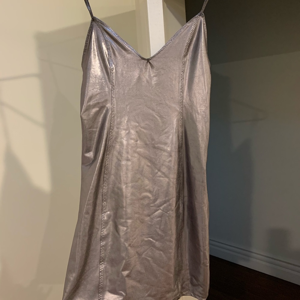 Metallic dress